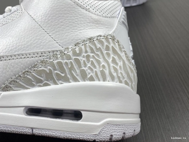 Cheap Air 3 429487-111 Jordan 'Triple PS Retro White' 0722